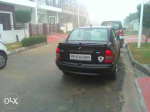 Opel corsa black colour new condition vip number