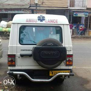 A bolero ambulance good condition and good milage
