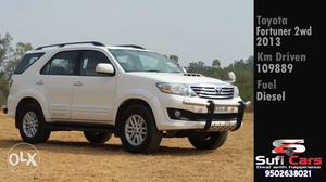 Toyota Fortuner Sportivo 4x2 Mt (make Year ) (diesel)