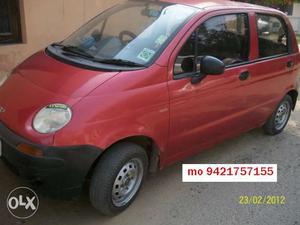 Matiz best car red colour  cc. 5 gear