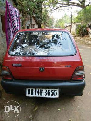  Maruti Suzuki 800 petrol  Kms