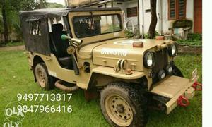 Willy's model mahindra Jeep for sale paper work's
