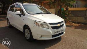 Chevrolet Sail UVA LS  white ABS/AB  kms for 3.85