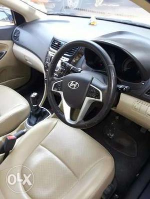First owner, Hyundai Fluidic Verna Top model with Airbags