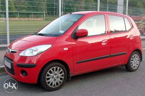 Buy i10 Era red color with a mileage of 22km (CNG) on