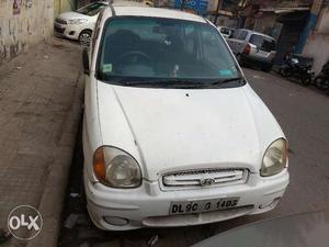 White Santro Zip  with great working condition