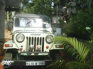 Mahindra model jeep