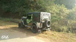 Modified Mahindra jeep