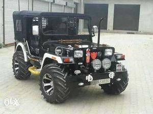 Modified jeep open
