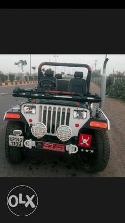 Modified jeep in rohtak haryana.Nissn engine powr stearing