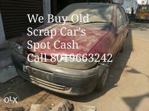 Old Scrapp Car We Buyyy Model any