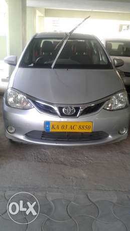 Well maintained etios GD model  book in