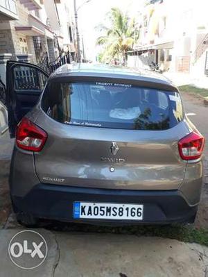 12 months old renault kwid RXT grey for  first owner