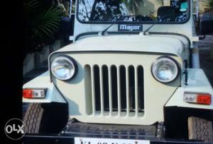 Two wheel jeep private low kilometer good condition