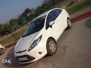 Ford Fiesta New  Model white colour diesel in excellent