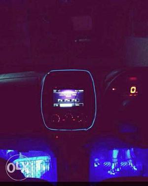 Brand new Kwid  Kms done with interior lighting and