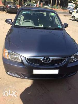 Hyundai Accent,CNG Fitted,Grey color in excellent condition