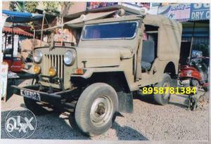 Mahindra Zeep Car In Very Good Condition