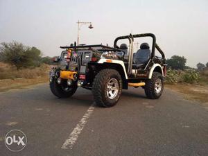 Full modified open jeep