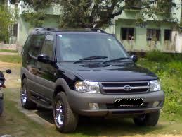 Black TATA Safari with very lucky registration number -