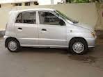 Silver Grey Hyundai Santro zip plus,with CNG,only rs