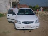 White CRDI Accent Car For Sale - Allahabad