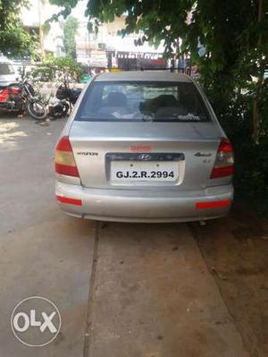 Hundai accent cng,poer stering,AC,TAP,silver colour,80k
