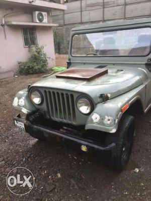 Open jeep short body with inter engine and power