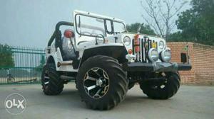 We build all kind of jeeps and modifying thars.