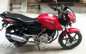 Shining Black Red Pulsar 150cc, New Battery, 1st owner,