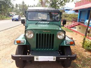 Mahindra an mahindra private jeep