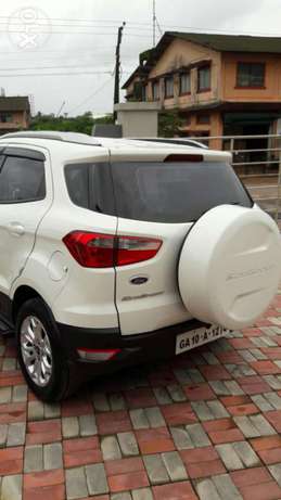 Lady driven ford Eco sport Automatic suv in showroom