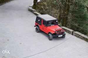 MM550 jeep fully loaded. Matt red paint 295r15