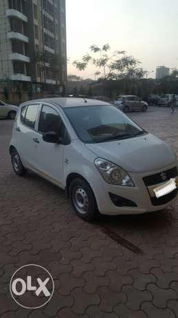 White Maruti Ritz, T Permit, cng fitted (sequential kit)