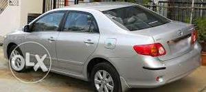 Silver Toyota Corolla Altis  pertrol for sale