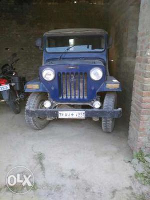 Mahindra jeep in good condition.