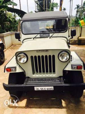 Mahindra Major Jeep  Model  Registere