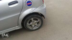Tata Indica Silver Color st Owner Alloy wheel good