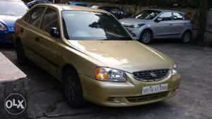 Golden Beige Hyundai Accent GLS  Model
