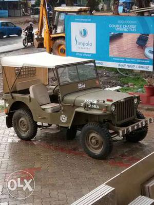 I can Negotiate price for original willys jeap