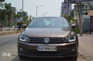 Well-maintained Jetta Highline TDI AT (Toffee Brown) ,