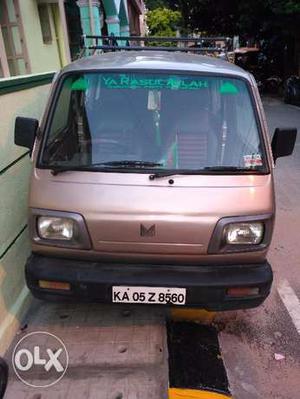 Maruti Suzuki Omni 8 Str , Petrol & LPG. Very well