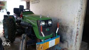 Well maintained captain tractor with rotavator