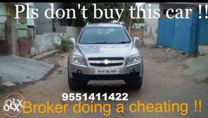Don't buy this vehicle Chevrolet Captiva diesel  Kms
