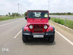 Mahindra Thar Crde 4x4 Red colour  August New Version