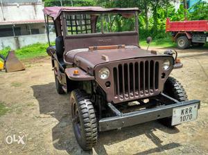 Villys jeep 4*4.sale or exchange with car
