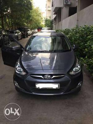 Army officer owned Hyundai Verna fluidic 1.6 is for sale