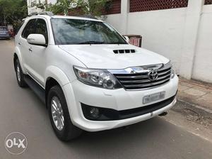  Toyota fortuner oly  kms driven better than xuv