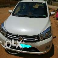 White Maruti Celerio White VXi AMT  KM