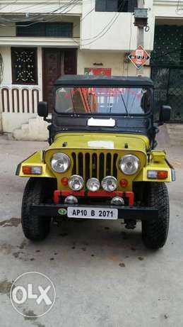 Newly fully modified willys jeep with new tires,